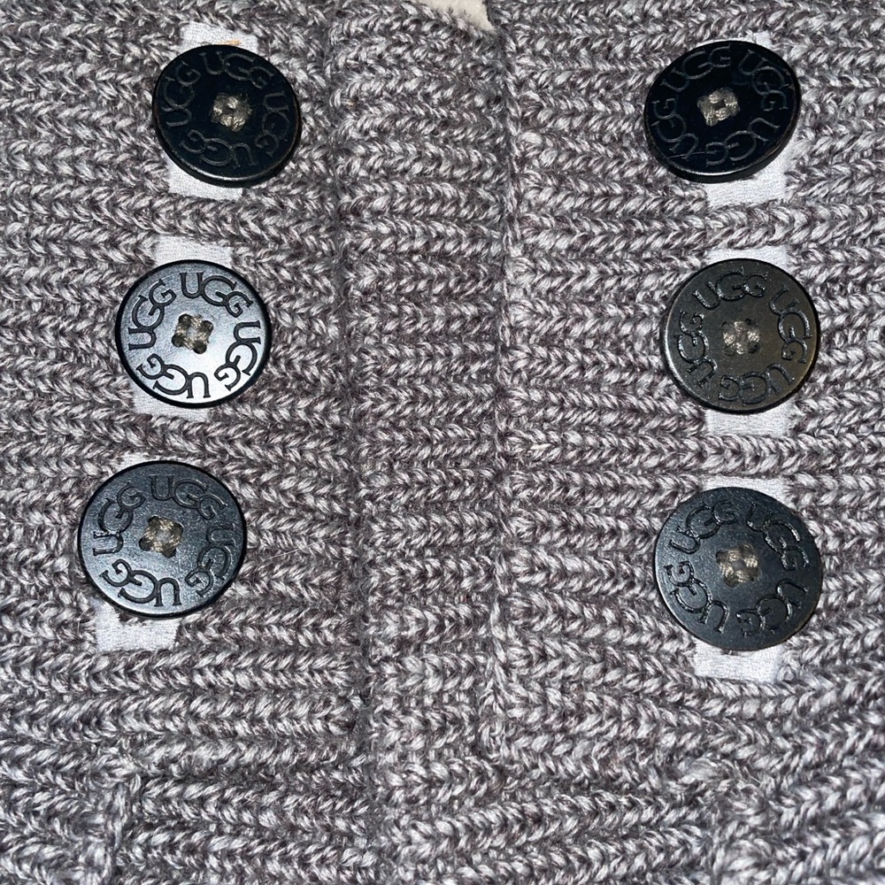 UGG Gray Cardi Knit Uggs - Picture 4 of 5